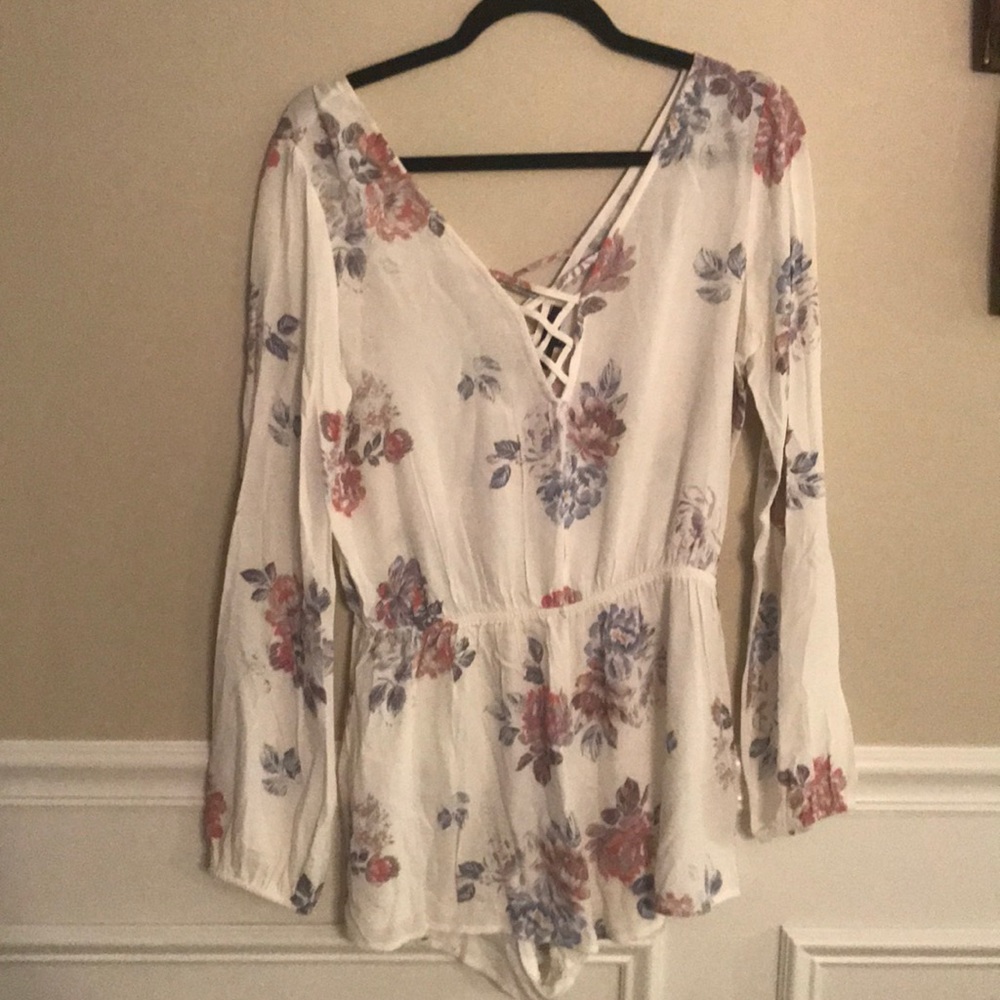 Kendall & Kylie Floral Romper